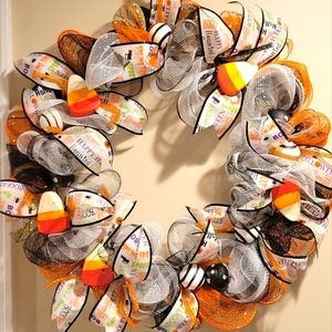 Candy Corn wreath